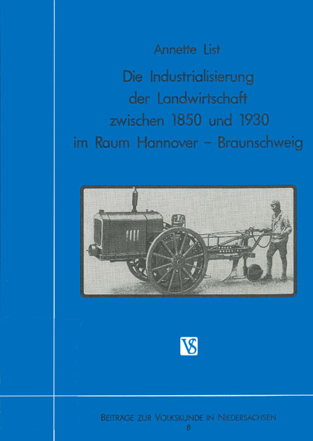 Beiträge zur Volkskunde in Niedersachsen Band 8