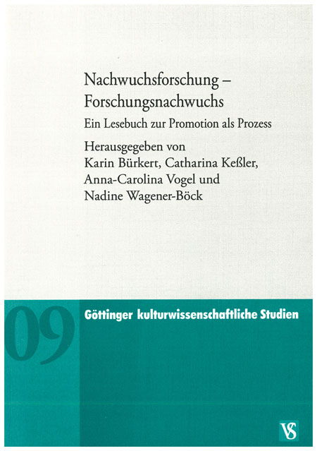 Göttinger kulturwissenschaftliche Studien Band 9