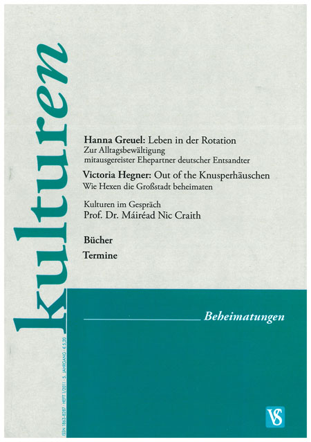 Kulturen 1/2011 - Beheimatungen