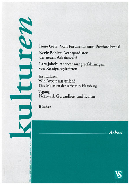 Kulturen 2/2012 - Arbeit