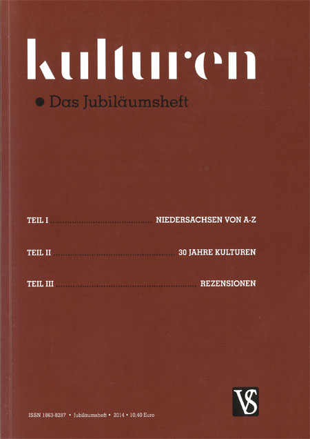 Kulturen Jubiläumsheft 2014