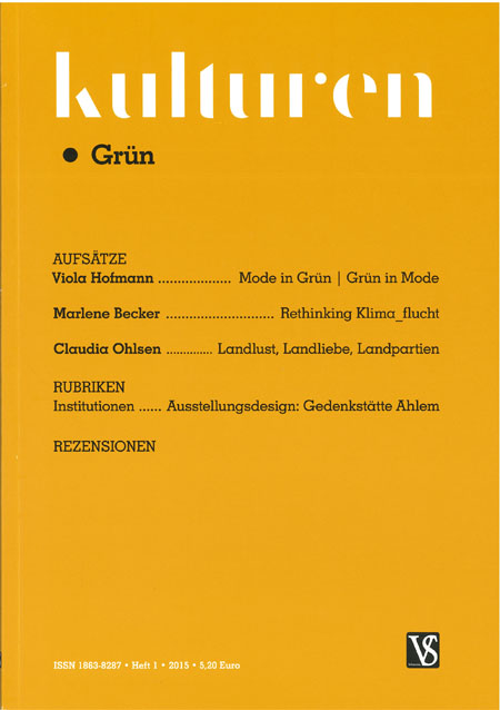 Kulturen 1/2015 - Grün