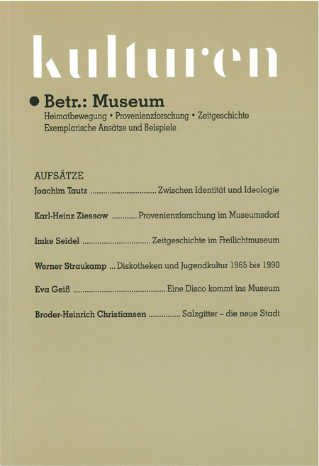 Kulturen 2017 - Betr. Museum