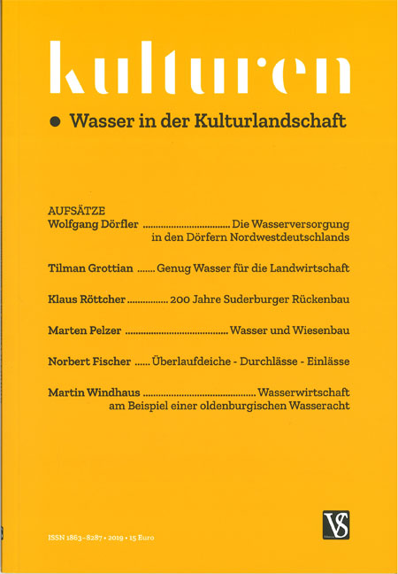 Kulturen 2019 - Wasser in der Kulturlandschaft