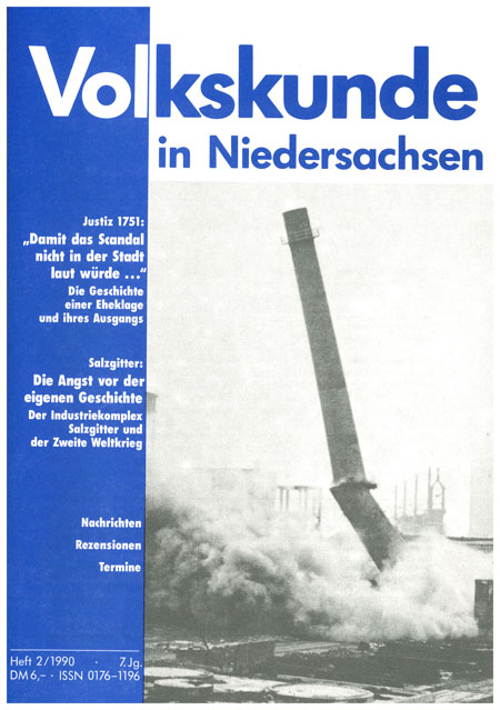 Volkskunde in Niedersachsen 2/1990
