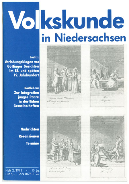 Volkskunde in Niedersachsen 2/1993