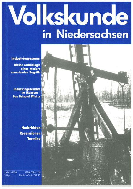 Volkskunde in Niedersachsen 1/1998