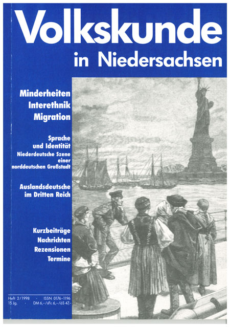 Volkskunde in Niedersachsen 2/1998