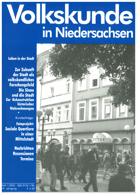 Volkskunde in Niedersachsen 1/2002