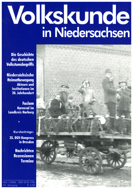 Volkskunde in Niedersachsen 1/2006